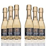 VINADA - Crispy Chardonnay Mini - Zero Alcohol Wine - 200 ml (6 Glass Bottles)