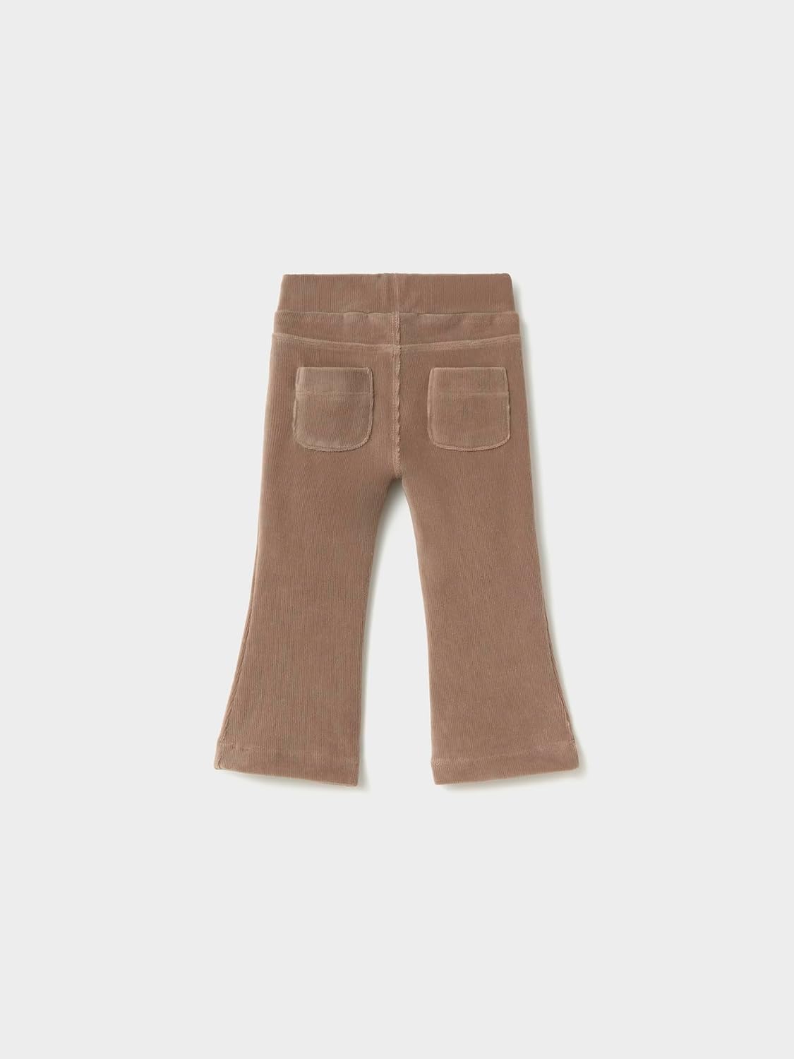 Mayoral Basic Cord Knit Trousers for Baby-Girls Walnut