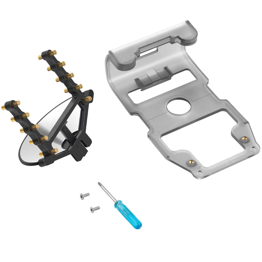 DJI RC Mini 3/3 Pro Amplificateur de signal d'antenne, rallonge de portée, laiton aluminium plastique, augmentation de la distance de vol de 30 % à 50 %, installation facile, noir, 1 paquet