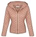 Produktbild Rock Creek Selection Designer Damen Steppjacke Übergangsjacke Gesteppt Damenjacke mit Kapuze D-383 [D-06 Rosa M]