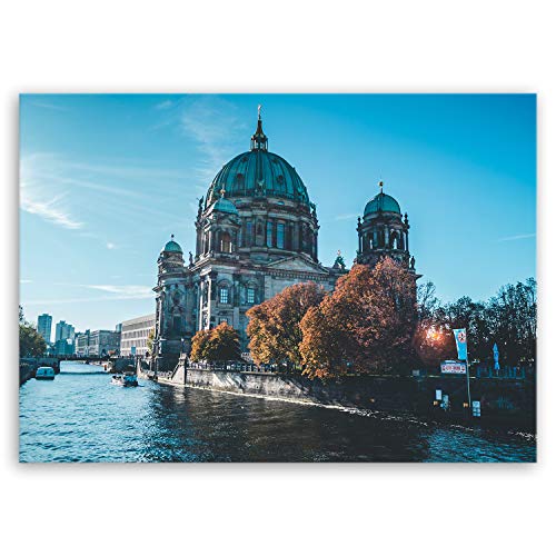 Impression sur toile Berliner Dom Bilderdepot24 cadre deco 40x30cm