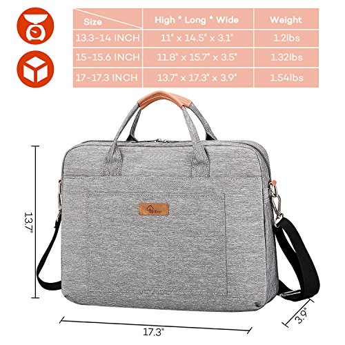 Image of E-Tree 17.3 inch Laptop Sleeve 17 inches Shockproof Foam Computer Shoulder Bag