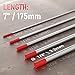 YESWELDER TIG Welding Tungsten Electrode Red Tip 1/8