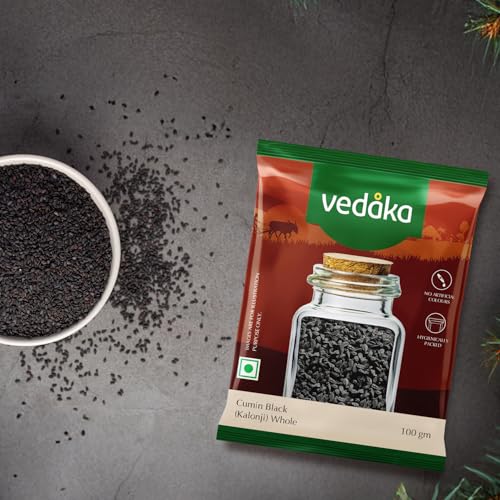 Image of Amazon Brand - Vedaka Cumin Black (Kalonji) whole, 100 g