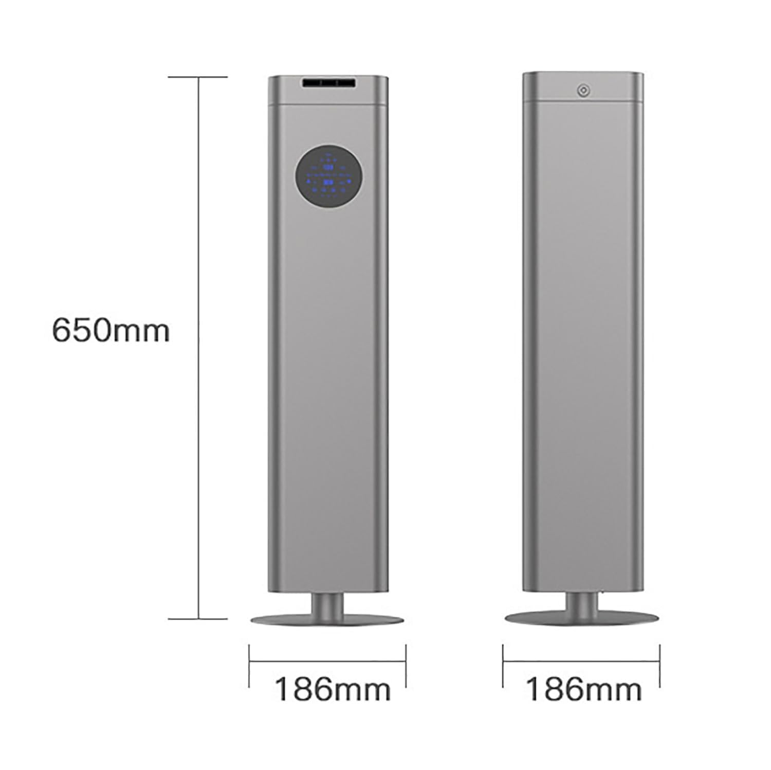 Bezwodny dyfuzor zapachowy, stojąca maszyna zapachowa 1500 ml z wyświetlaczem LED, 3 tryby połączenia, pokrywa 2500-4000 m³, inteligentny Bluetooth do hotelu, biura, domu