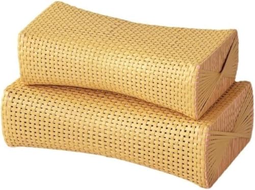 Wafity籐枕竹サウナ枕PE籐中空枕頸部枕夏の涼しい枕