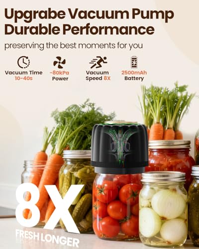 Konatly Electric Mason Jar Vacuum Sealer