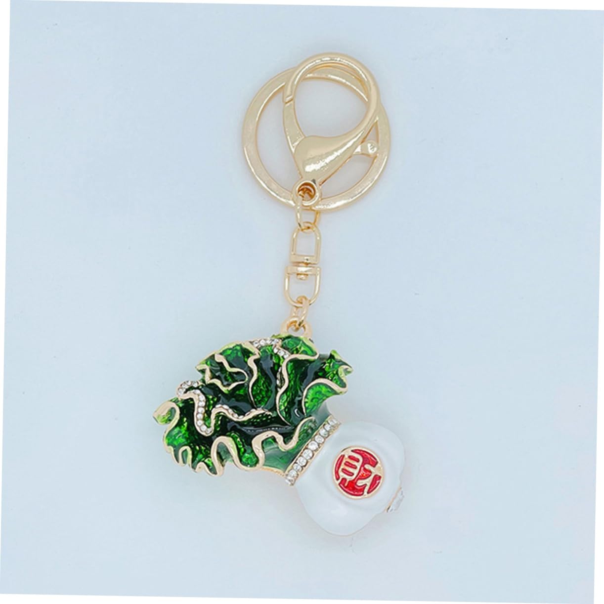 BESPORTBLE Colgante de Repollo Adorable Vegetal para Decoración de Claves y Accesorio