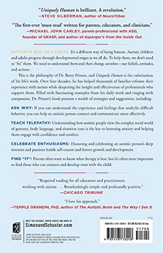 Uniquely Human: A Different Way of Seeing Autism