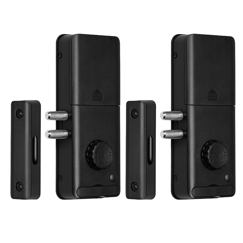 Jnchdghwa As Shown Bluetooth Smart Door Lock For Wooden Glass Door Ic Access Card Keyless Entry App Unlock
