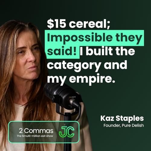 Kaz Staples: $15 cereal; Impossible they said! I built the category and my empire. cover art