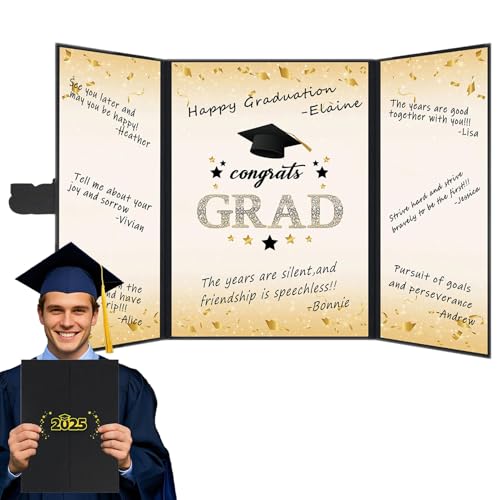 Libro de graduación para firmar 2025 el mejor regalo de felicitaciones graduados