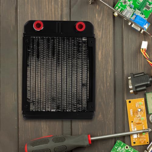 Sistema de refrigeración por agua DIY ARTIBETTER radiador de aluminio negro para PC 3