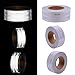 Qomovo White High Visibility DOT-C2 Reflective Tape 2 inch x 75 feet Safety Warning Conspicuity Tape Waterproof Self-Adhesive Tape for Trailer Vehicles Trucks Vans Bikes Cargos Helmets Poles