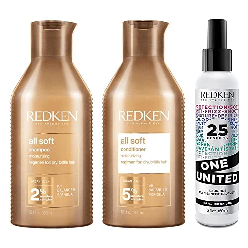 Redken All Soft nourrit & renforce la fibre des cheveux secs à très secs