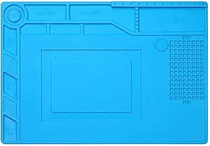 Amazon.com: Lab Microscope Slides Repair Pad Heat-Resistant Soldering ...
