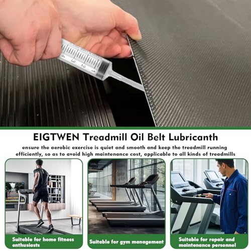 EIGTWEN 500ml Laufbandöl, 100% Silikonöl, Hochtemperaturbeständig, Stabil, Geeignet für die meisten Laufbandtypen