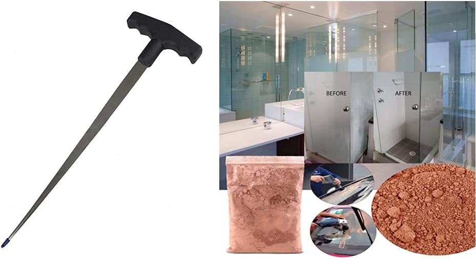 DIY Crafts 42167 Windshield Removal CutOut Piano Feeder Guide for Garage Mechanics+ Tiles Windows Mirror Window Balcony Look Old Clean Powder Recover 70% Office Equipment Cleaners 100g Red