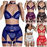 Unterwäsche Damen Sexy Dessous Set Leoparden V Schrittloses Geile Taillenformer Gelb Durchsichtiges Büstenhebe Oberteil Übergröße Brüste Glitzer Schönste Offene Einteiler Strumpfhalter Türkis Kleid