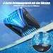 BOTLUXE Poolroboter Akku Kabelloser, Poolroboter Boden und Wand, Wasserlinie, Ultraschall-Detektion, Intelligenten Navigation (PC200lite)