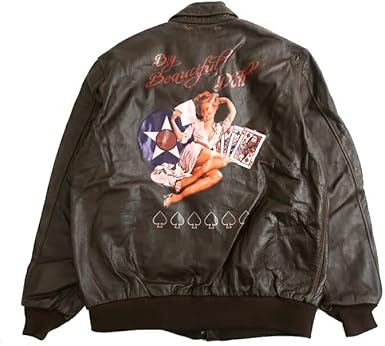 AVIREX A-2 ジャケットBIG BEAUTIFUL DOLL Lサイズ