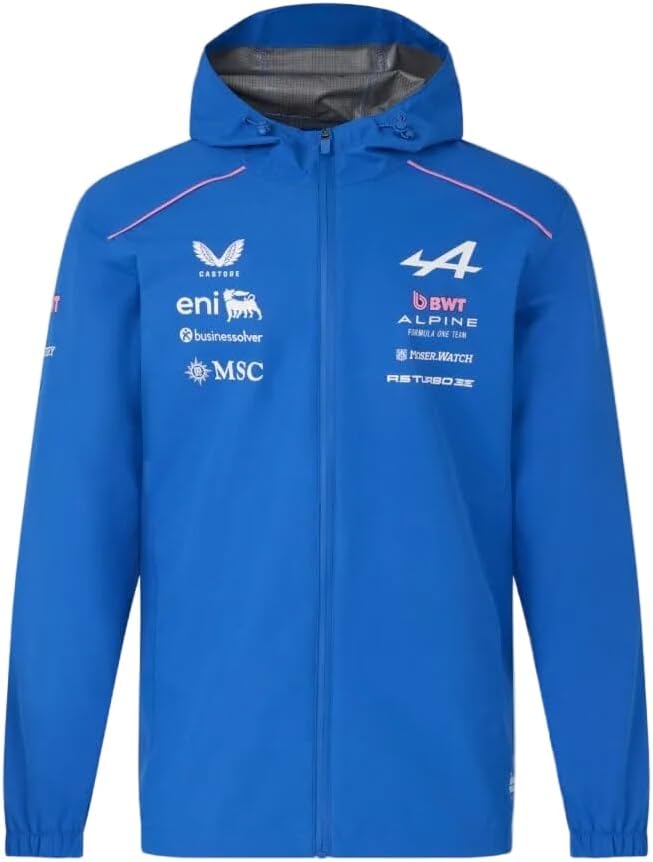 Castore Alpine Racing F1 2026 Team Rain Jacket