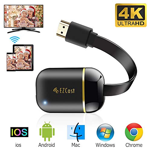 WiFi Display Dongle, FayTun 4K Wireless HDMI Display Adapter, Upgraded 5G Wireless Display