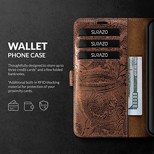 Protection RFID Samsung A35 étui cuir anti-piratage des cartes - 2