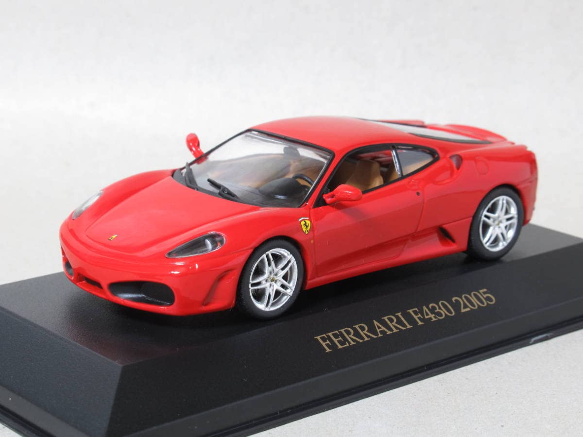 Amazon | 1/43 フェラーリ F430 レッド 2005 | ミニカー・ダイキャスト 