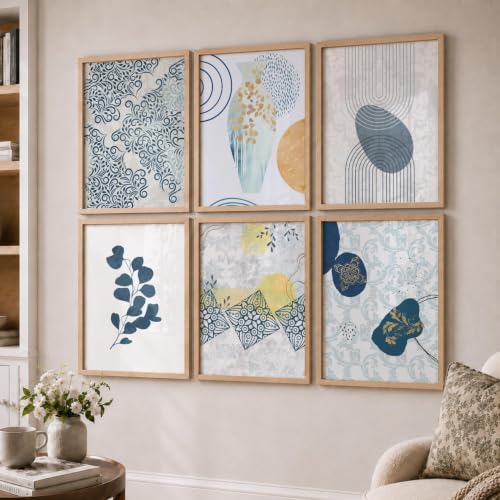 Image of kotart - Aesthetic Decorative Wall Decor Paintings with Frame for Home Decoration - Painting for Living Room Bedroom Office (10x13 inch, I)