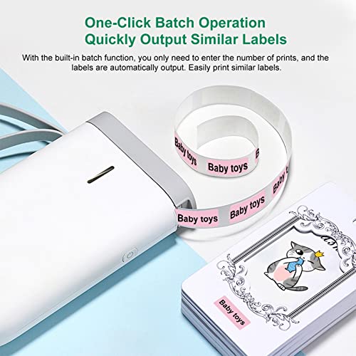 ERYUE Label Maker Machine Impressora de etiquetas térmicas portátil Nome do aparelho Impressora de e