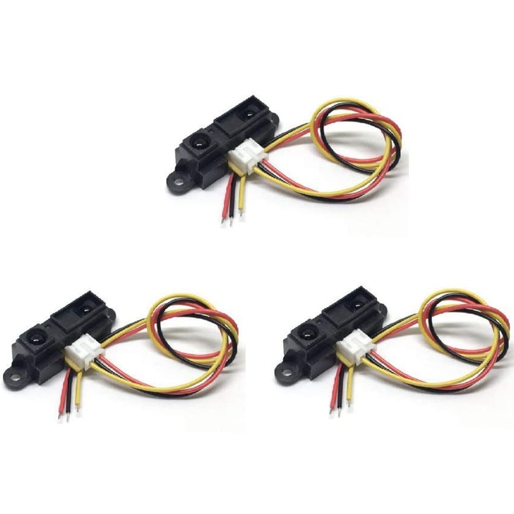 3 StüCk GP2Y0A21YK0F GP2Y0A21 10-80Cm Infrarot NäHerung Distanz Sensor