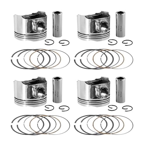 Kit segments de piston FZR250RR 3LN et ZEAL250 avec alésage de cylindre 48mm pour moto