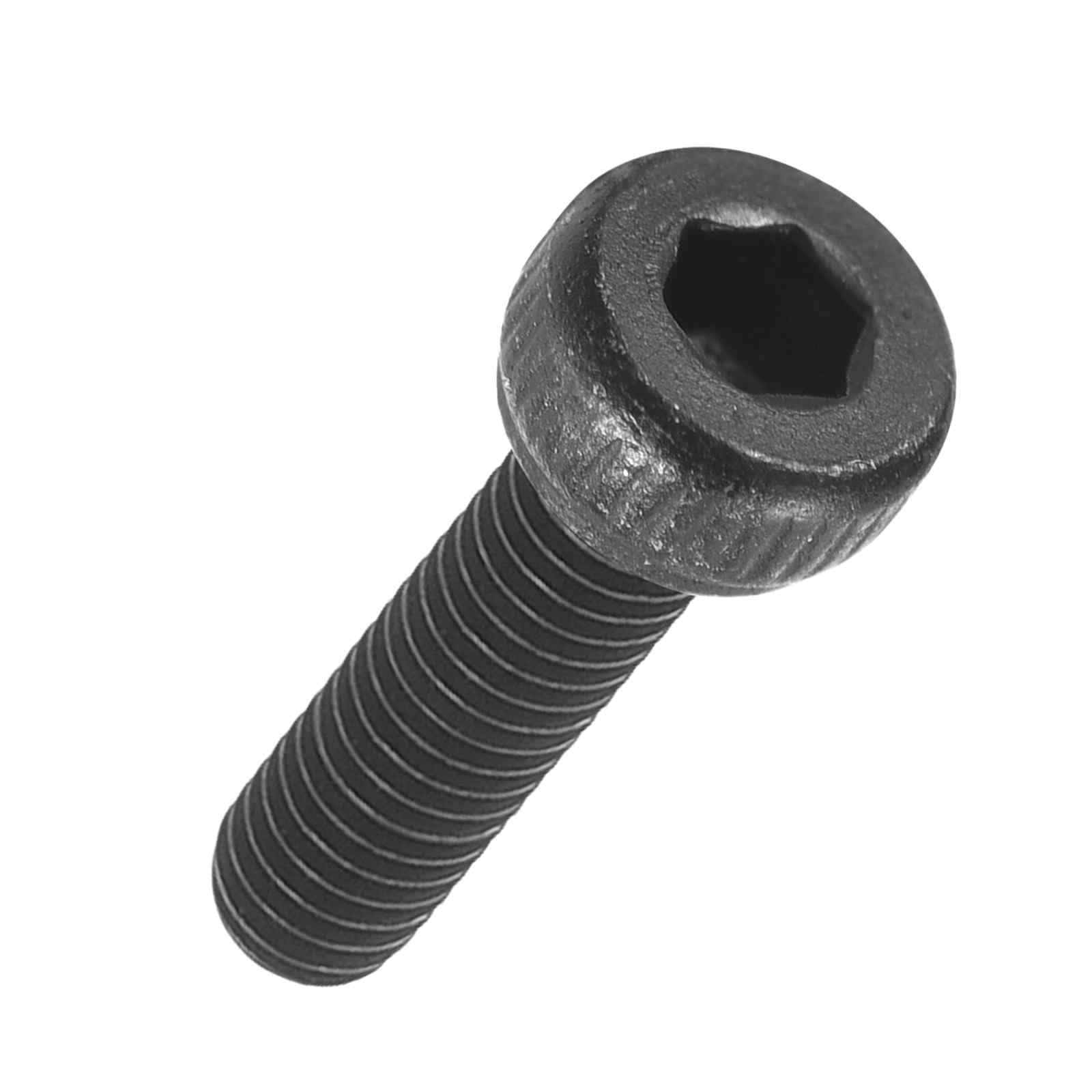 Kozelo 50pcs Socket Head Cap Screws - [M2.5-0.45 x 10mm] Alloy Steel Black Oxide Grade 12.9 Internal Hex Screw Full Thread for Industrial & Machinery Use, Black — image 1