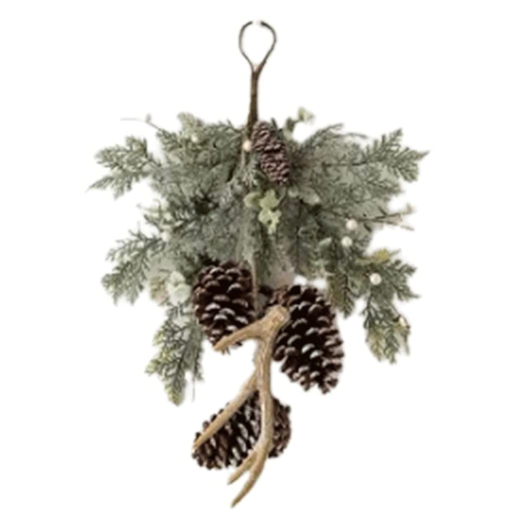 Guirlandes Couronnes Faites à la Main Couronne de rotin Porte d'entrée Magnifiques couronnes de noël pour Les Vacances fête de Mariage décor à la Maison Tous Les Jours Peut être réutilisé