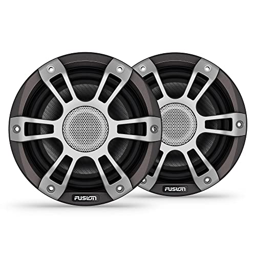 Image of Garmin Fusion Signature Series 3i Marine Coaxial Speakers, 6.5 inch 230-watt Coaxial Sports Gray Marine Speakers (Pair)