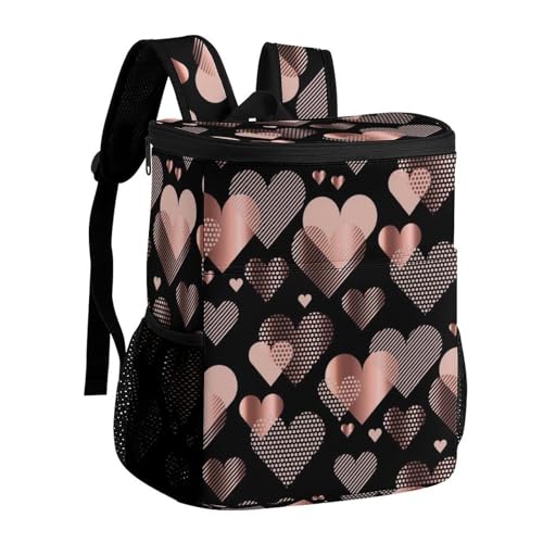 Sac à dos isotherme en polyester robuste avec sangles rembourrées réglables