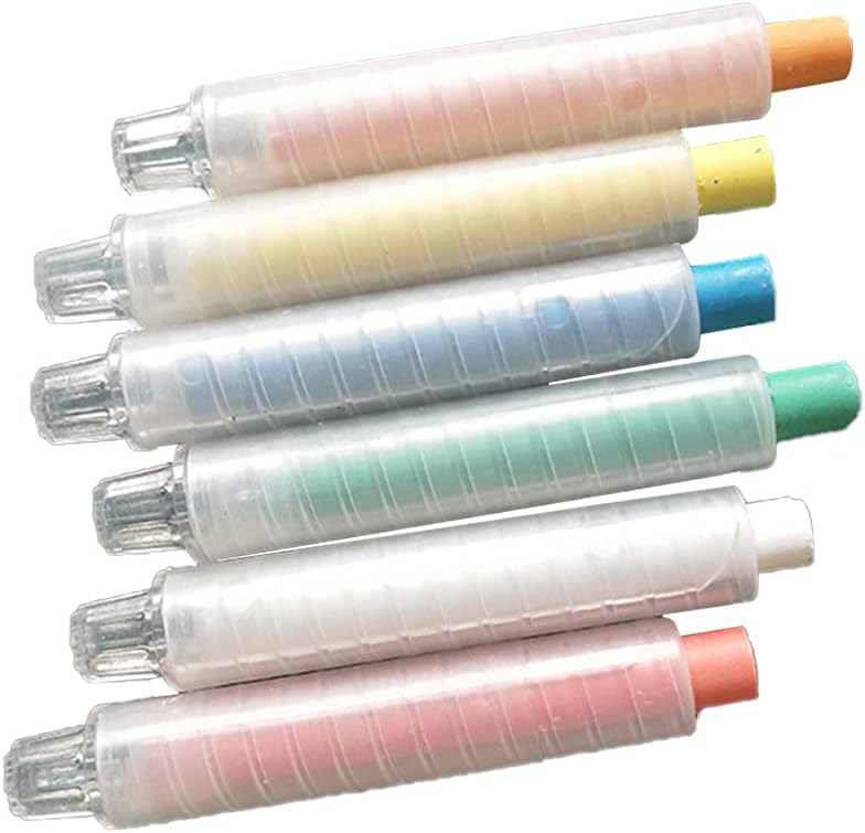 Multi-Purpose Dustless Chalk Protector Chalk Holder Length 9cm/3.54\'\' for Most Dustless Chalks School Supplies
