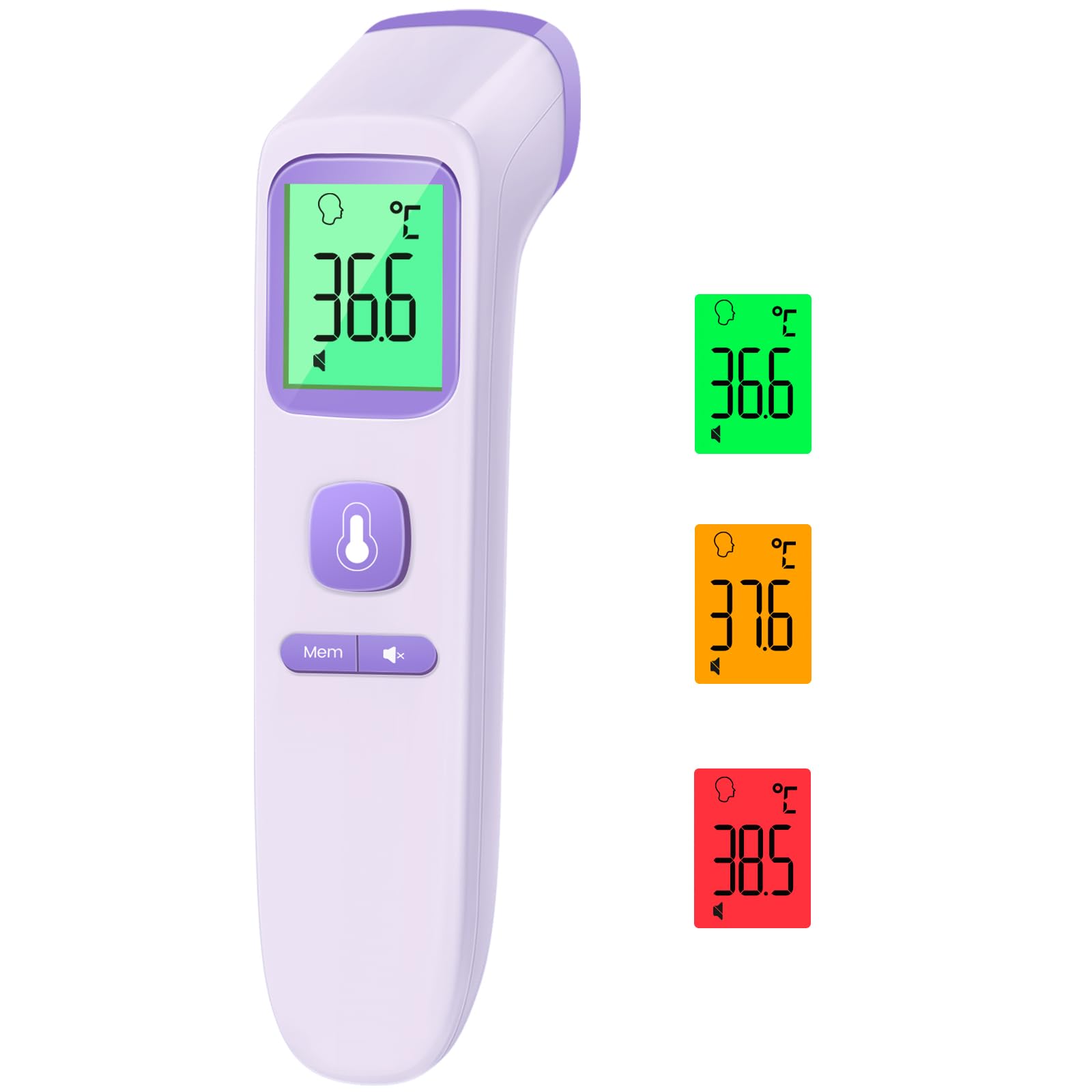 Thermomètre pour bébés et adultes idéal pour surveiller la nuit sans réveiller
