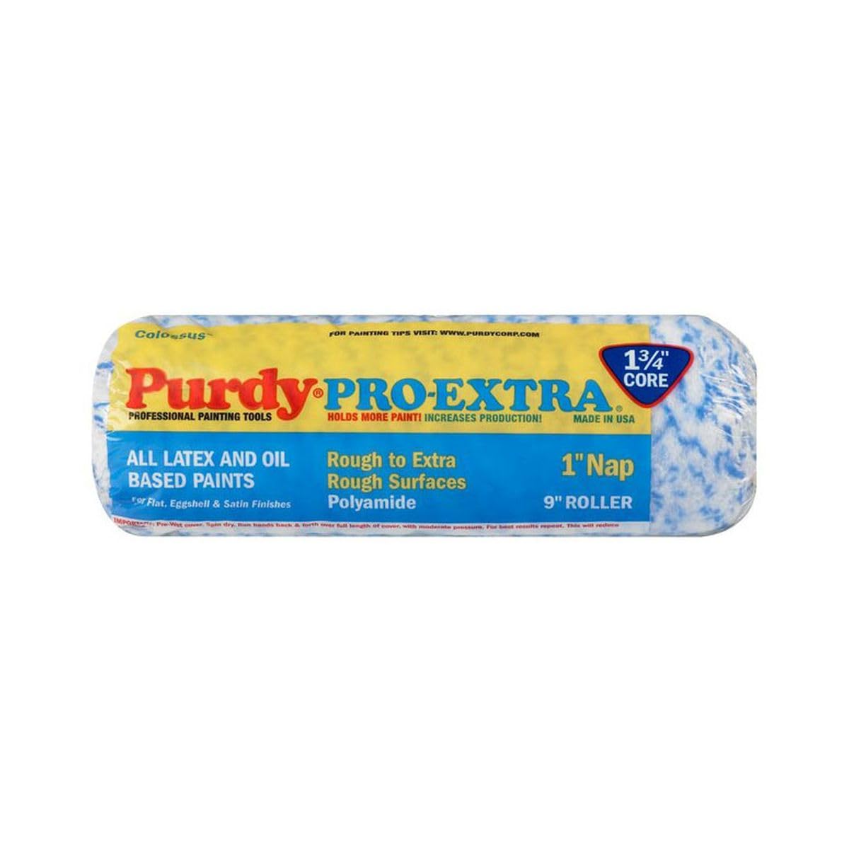 Purdy Manchon de Rouleau 140665095, Blanc, 22,​9 cm (Noyau de 3,​8 cm) roulettes, 22,​8 cm