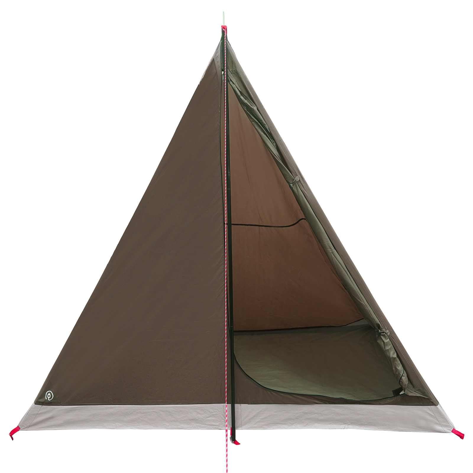 Tenda da trekking per 2 persone, mimetica, leggera tenda da campeggio per attività all'aperto ed escursionismo, tenda a cupola in poliestere 185T, con borsa per il trasporto, picchetti e