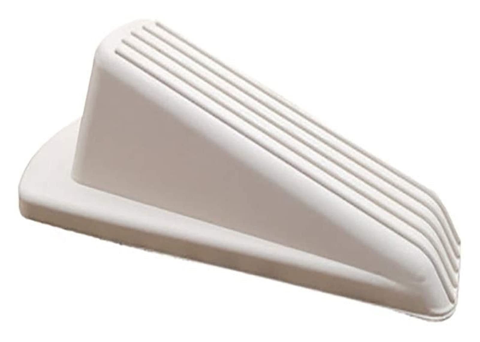 Sbziojhdr White Door Stop， Office Anti-Collision Anti-Pinch Of The Windproof At Room Door The Bottom 3 Pieces(White)