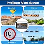 GPS Navigator for Car Truck RV - Car GPS Navigation System with Latest 2025 Maps, Lifetime Free Updates 7 Inch Touchscreen Voice Guidance, RV Vehicle GPS for Trucker with Speed and Red Light Warning - Image 5