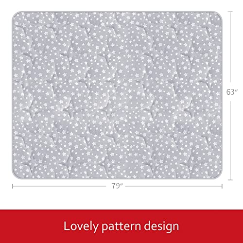 Baby Playpen Mat, Extra Large Thick Playmat, Non Slip Cushioned Baby Play Mat For Playing 79X63 Inches, One-Piece Baby Floor Mat For Babies, Toddlers #TOP4