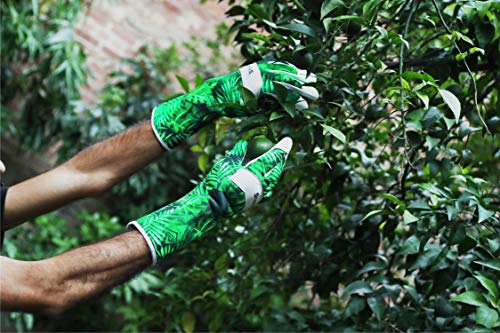 Miniatura 7 de Guantes De Jardinería De Cuero Para Mujeres, Hombres Y Mujeres, Protección Corta Y Larga Del Antebrazo, A Prueba De Espinas, Transpirable, Piel De Cabra De Elastano, Guantes De L, Guantes Largos