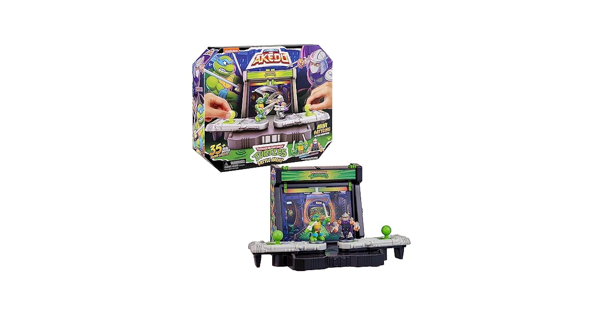 Legends of Akedo レジェンドオブアケド タートルズバトルアリーナ TMNT Legends Of Akedo Ninja Turtles Battle Arena Battling