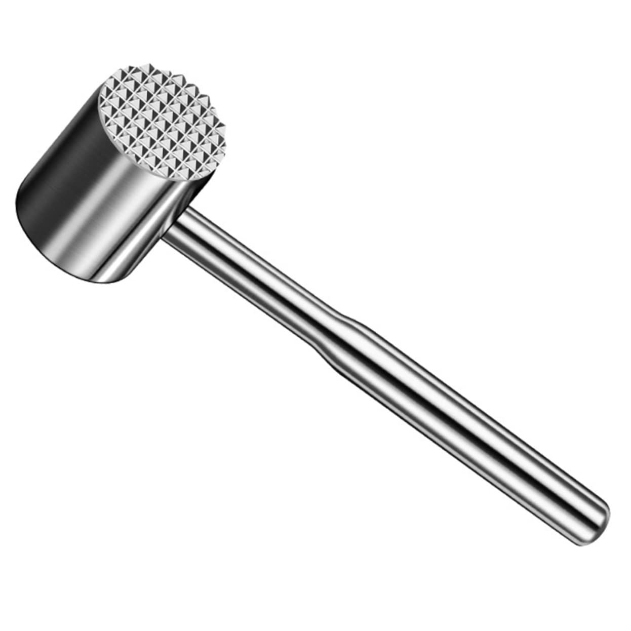 GRIRIW Professional Meat Mallet Tenderizer Tool with Hanging Versatile Kitchen Accessory for Beef Chicken and Pork for Tenderizing and Crushing Nuts and Ice