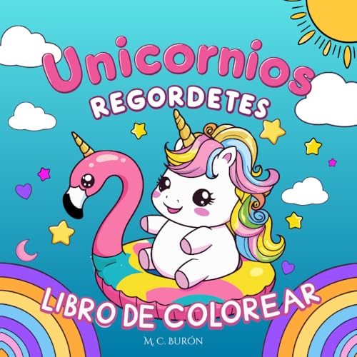 Unicornios Regordetes: Libro de Colorear Unicornios Regordetes: Libro de Colorear
