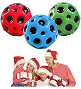 Byhotome Astro Jump Ball,3Stk 7 cm Hohe Sprünge Gummiball Space Ball,Planeten Hüpfbälle,Mini Boun...