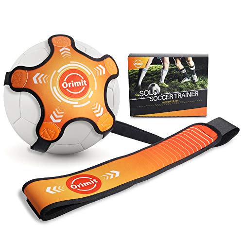 Orimit Solo Soccer Training Equipment for Kids Youth Adults, Hands Free Soccer Kick Belt Trainer